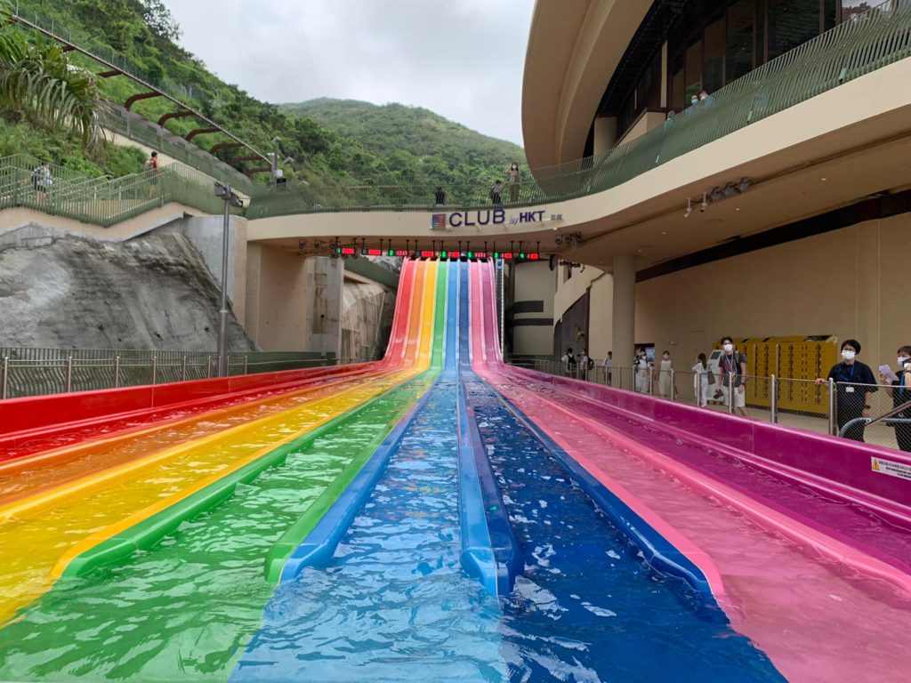 海洋公園水上樂園八彩天梯2