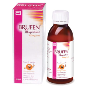 兒童發燒藥水Ibuprofen Brufen