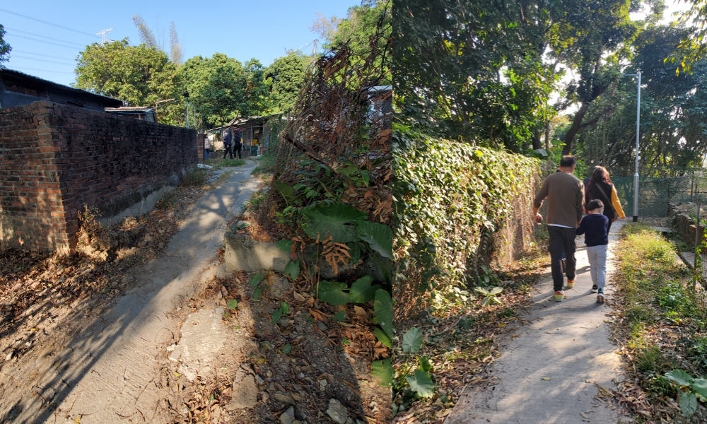 上水虎地坳村