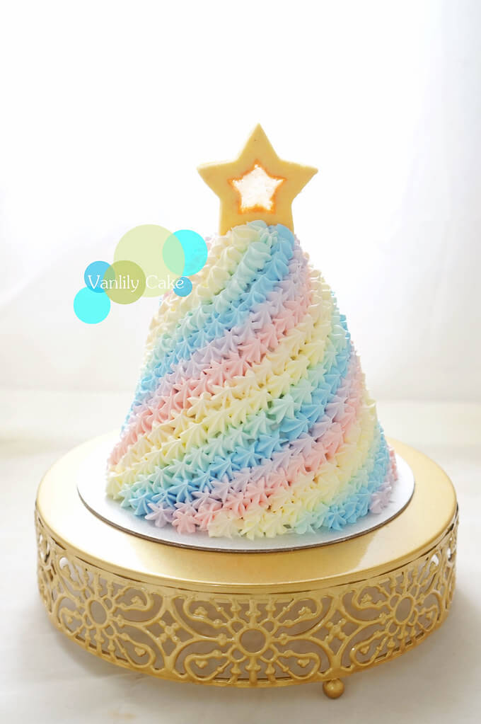 Vanlily Cake彩虹聖誕樹