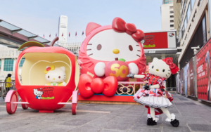 HELLO KITTY · HAPPY 50 @海港城